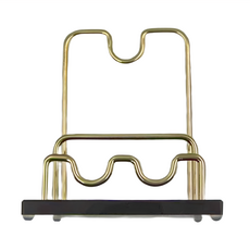 bencross 本心本來 鍋蓋湯勺架 壓克力和金屬材質, 金色, 1個