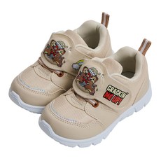 BORUI 柏睿鞋業 兒童款 造型電燈魔鬼氈休閒鞋