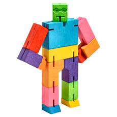 AREAWARE Cubebot®積木變形機器人(迷你)-彩色, 1個