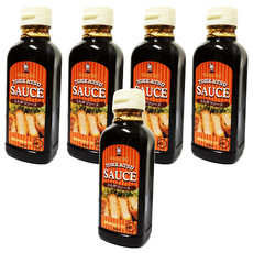 Takahashi Sauce JAS特級烏酢 濃口, 日式炸豬排及炒麵專用, 日本原裝進口, 蔬菜水果釀造醋, 300ml, 5瓶