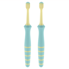 Richell 利其爾 TLI輔助型齒間刷 圓扁刷頭 輕鬆清潔牙齒, 2支, 1組