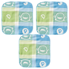 PiYOPiYO 黃色小鴨 六層紗小方巾 低密度粗紗 高吸水性