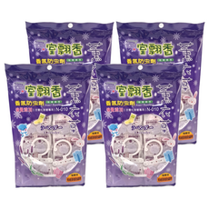 室翲香 薰衣草香氛防蟲劑 衣櫥化妝室專用IN-010 增量版和紙掛裝, 4包, 225g