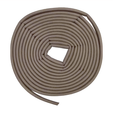 E.dot 門窗隔音密封條, 棕色, EPDM橡膠, 10公尺長x寬0.9x厚0.6cm, 1捲