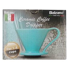 Balzano 陶瓷濾杯 1~4杯 淺藍色 BZ-CD1102, 1盒