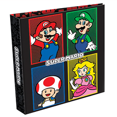 PYRAMID INTERNATIONAL 任天堂 文件夾 Super Mario瑪利歐系列, 瑪利歐與他的冒險夥伴, 1個