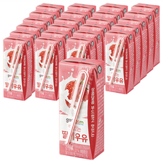 gomgom 草莓牛奶，190mL x 24入