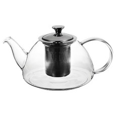 Chikao glass 耐熱金樽逸仙壺, 透明色, 1.2L, 1個