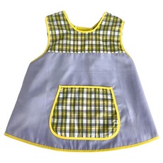 CANDY HOUSE 糖果屋 粉嫩色系質感輕便圍兜 4號(身高90cm), 朝氣向日葵, 1件, 1件