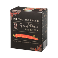 TRIBO COFFEE 衣索比亞 耶加雪菲 日曬 濾掛式咖啡 淺焙, 11g, 5包, 1盒