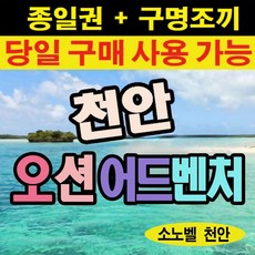 [천안] 1 소노벨 오션어드벤처 (구명조끼포함) -당일가능 문자전송가능!