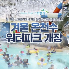 [대구] [골드박스] 대구 워터파크 스파밸리 겨울 온천수 이용권
