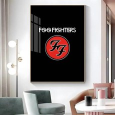 밴드 포스터 스티커 인쇄 방수 벽 예술 거실 침실 홈 장식, C. z3