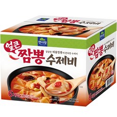 香辣海鮮麵疙瘩 6包, 1.182kg, 1箱