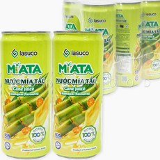 베트남 사탕수수 깔라만시 주스 320ml 박스 6개입 lasuco miata, 6개