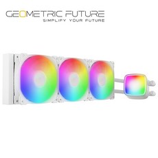 小白的生活工場 Geometric Future 幾何未來Eskimo 愛斯基摩 Pro 360 一體化CPU水冷, 1個, 白色