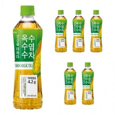 롯데 더하다 옥수수수염차 500ml x 6PET, 6개