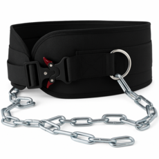 바이이레 턱걸이 중량 슬링 딥벨트, 630g, 블랙