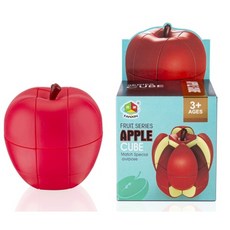 FANXIN 檸檬魔方 水果系列益智玩具, 1個, 蘋果