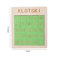 몬테소리 어린이용 나무 숫자 퍼즐 개발 조기 교육 장난감 슬라이딩 논리 게임 성인 어린이 선물, [01] green, 1개, [01] green