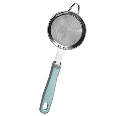 소형 고운 망사 여과기 스테인레스 스틸 휴대용 소쿠리 주방 식품 여과기, 8