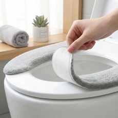 도벤 변기시트 붙이는 커버 양변기 엉덩이, 1개, 그레이