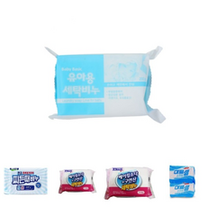 다산 유아용 세탁비누 /빨래/애벌/세탁/비누/가정용/손빨래/데일리/옷/의류/세탁물/사각/유아용, 5개, 200g