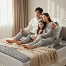 서로앤홈 포근온 한미메리노 프리미엄 EMF전자파안심 15시간타이머 자동절전 7중안전장치 워셔블 카본 탄소매트, 슈퍼싱글SS(100x200cm)