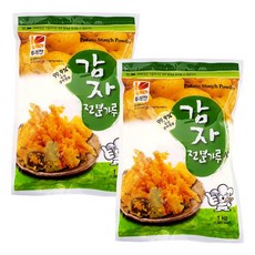 뚜레반 감자 전분가루 A+ 1kg X 2개