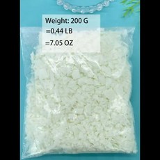 GEEKI 캔들 양초 만들기 DIY 제작 공예 재료 도구 키트 제작용 천연 소이 왁스 무연 심지 용품 200G 1LB, [01] 200g, 1개