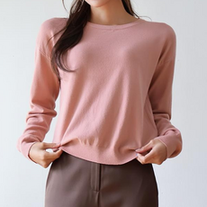 로렌미 아레뜨 라운드넥 니트