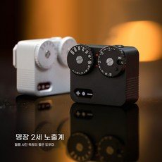 카메라노출계 티티아티산 측광기 미터링 라이트미터, 1개, A. 블랙 브라스 에디션 1