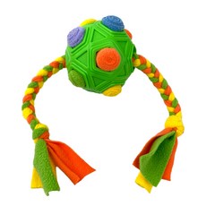 강아지 노즈워크 공 장난감 간식 숨기기 터그놀이, 1개, 초록