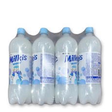 밀키스 (롯데칠성 PET 1.5L) 가정용 패스트푸드점 식당용음료, 1개, 1.5L