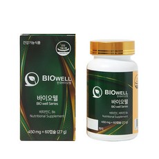한국바이오웰 한숨패키지 건강기능식품 브로콜리 감초 생강, 1개, 60정