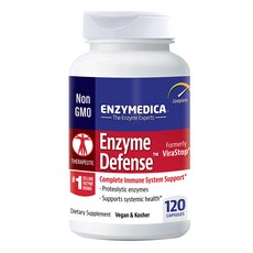 ENZYMEDICA 膳食纖維補充酵素膠囊, 120顆, 1罐