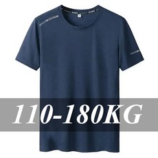 남자빅사이즈티셔츠 남자기능성반팔티 1XL-7XL 오버핏 속건 피트니스 티셔츠 운동복 헬스 트레이너 러닝 운동복 110-180KG