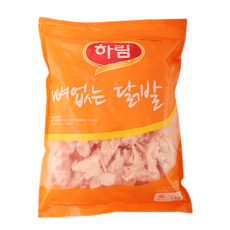 하림 뼈없는닭발(냉동) 1kg, 1개