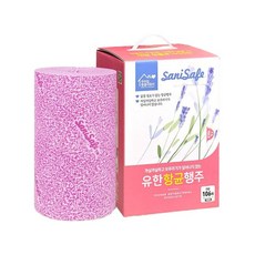 KR리빙 유한그린텍 찌든때 기름때 제거용 항균행주 대형, 1박스, 106매입