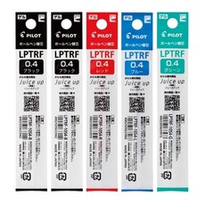 파이롯트 쥬스업 3색/4색 (흑/청/적) 리필심 5개 세트, 1개, 0.4mm 5개 혼합 (흑2+적1+청1+녹1)