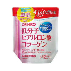 ORIHIRO 低分子玻尿酸膠原蛋白粉 30日份, 1個, 膠原蛋白粉, 180g