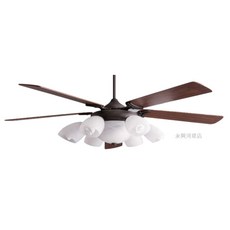 變頻遙控吊扇 多層次手工彩繪烤漆, 52''