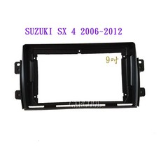 SUZUKI SX-4 2006-2012 9吋安卓機套框, 1個, SUZUKI SX-4 2006~2012