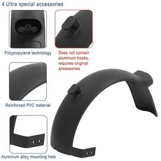 전기 스쿠터 울트라 알루미늄 후면 펜더 머드 가드 테일 라이트 브레이크, 기본, 1. As Shown