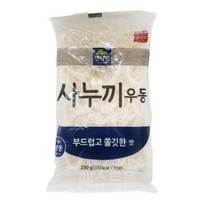 면사랑 사누끼우동(1인식) 부드럽고 쫄깃한맛 230g, 1개