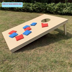 보드 게임 스포츠 운동회 모래주머니 던지기, 1개, 싱글 90x60cm 8개 10x10cm