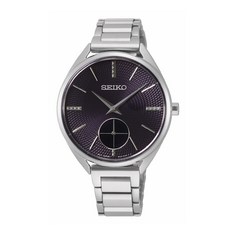 SEIKO 精工 復古優雅小秒針腕錶 6G28-00Y0D