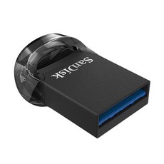 SanDisk Ultra Fit 128GB USB 3.2 CZ430 隨身碟 - 典雅黑 最高400MB/s讀取速度, 1個