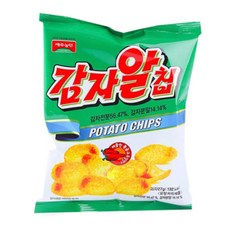 제주농연 감자알칩 매콤한 볶음 고추장맛, 27g, 10개