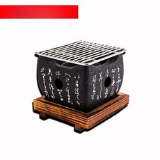 도랑가게 규카츠화로 돌판 일본식 불판 규카츠 가정용, 1개, 소형 B